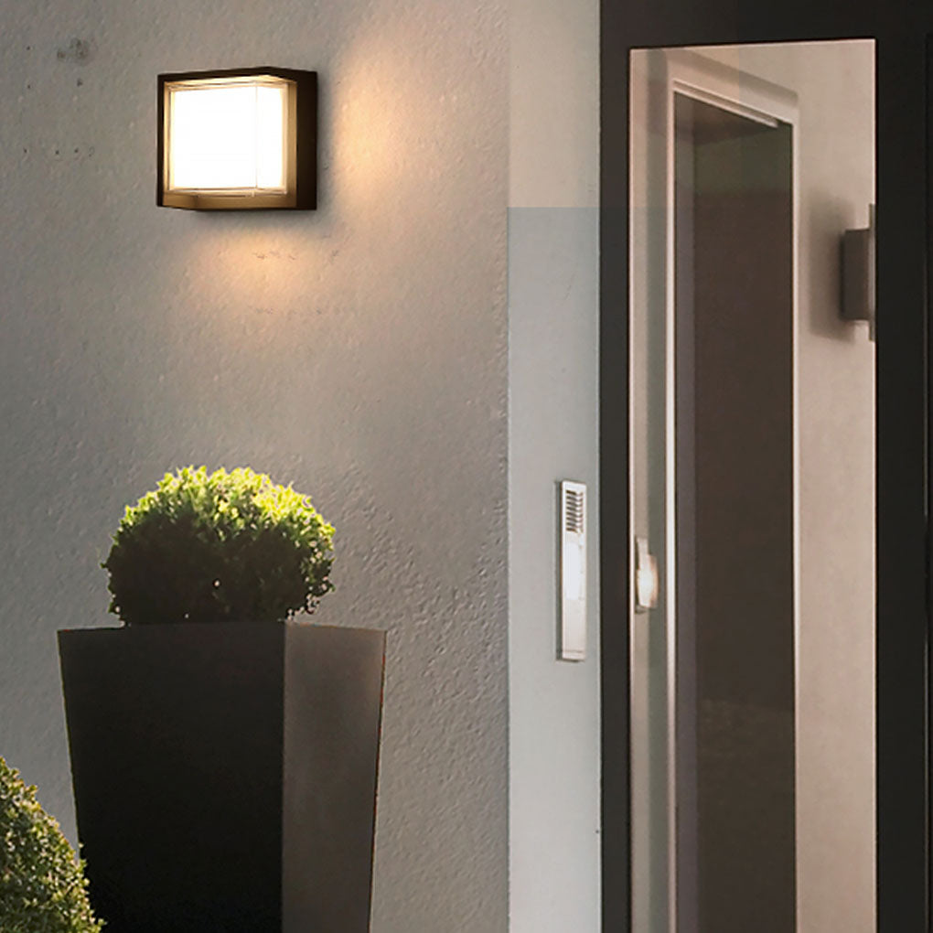 Preciou Modern Round Designs Aluminum Outdoor Wall Lights