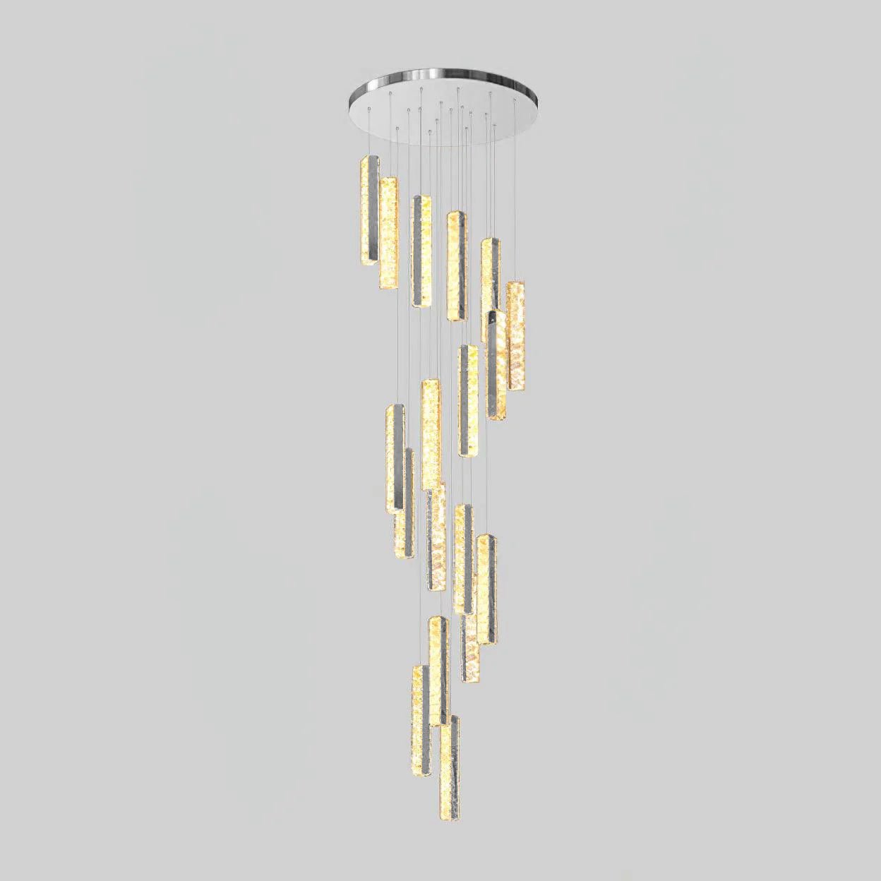 Sorenaria Chandelier Villa Forci Pendant Silver Modern