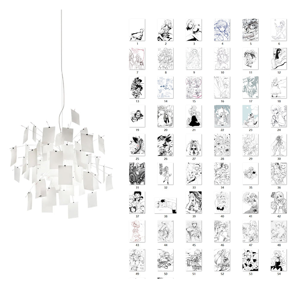 Luninena Paper Chandelier