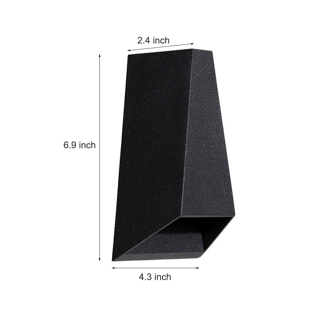 Flowy LED Waterproof Creative Modern Outdoor Porch Lights
