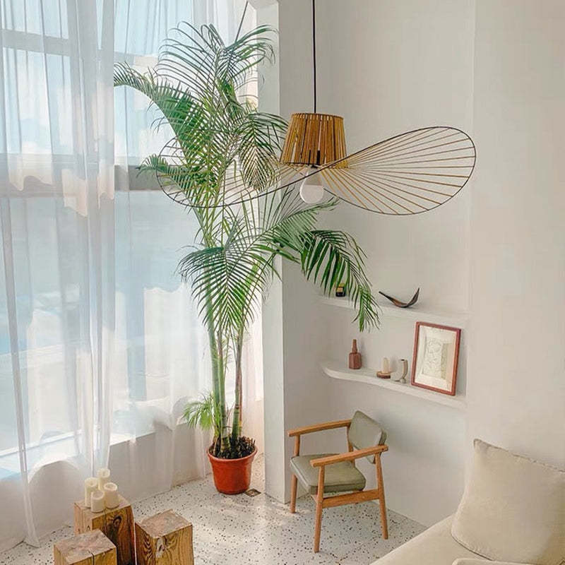 Ritta Modern Flower Fabric Pendant Light