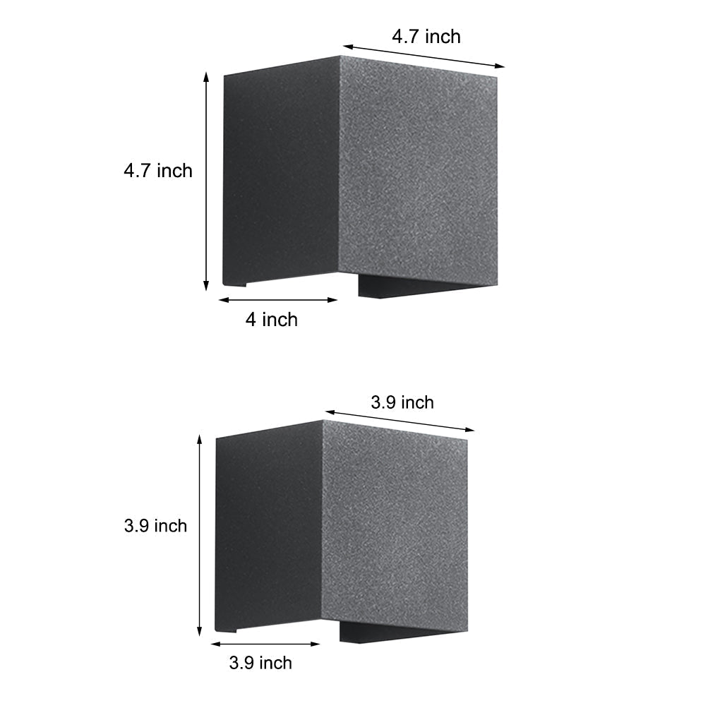 Monroe Adjustable Beam Angle Aluminum Outdoor Wall Lights