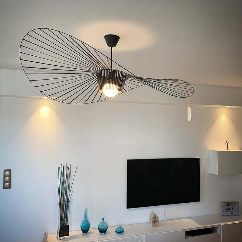 Ritta Modern Flower Fabric Pendant Light