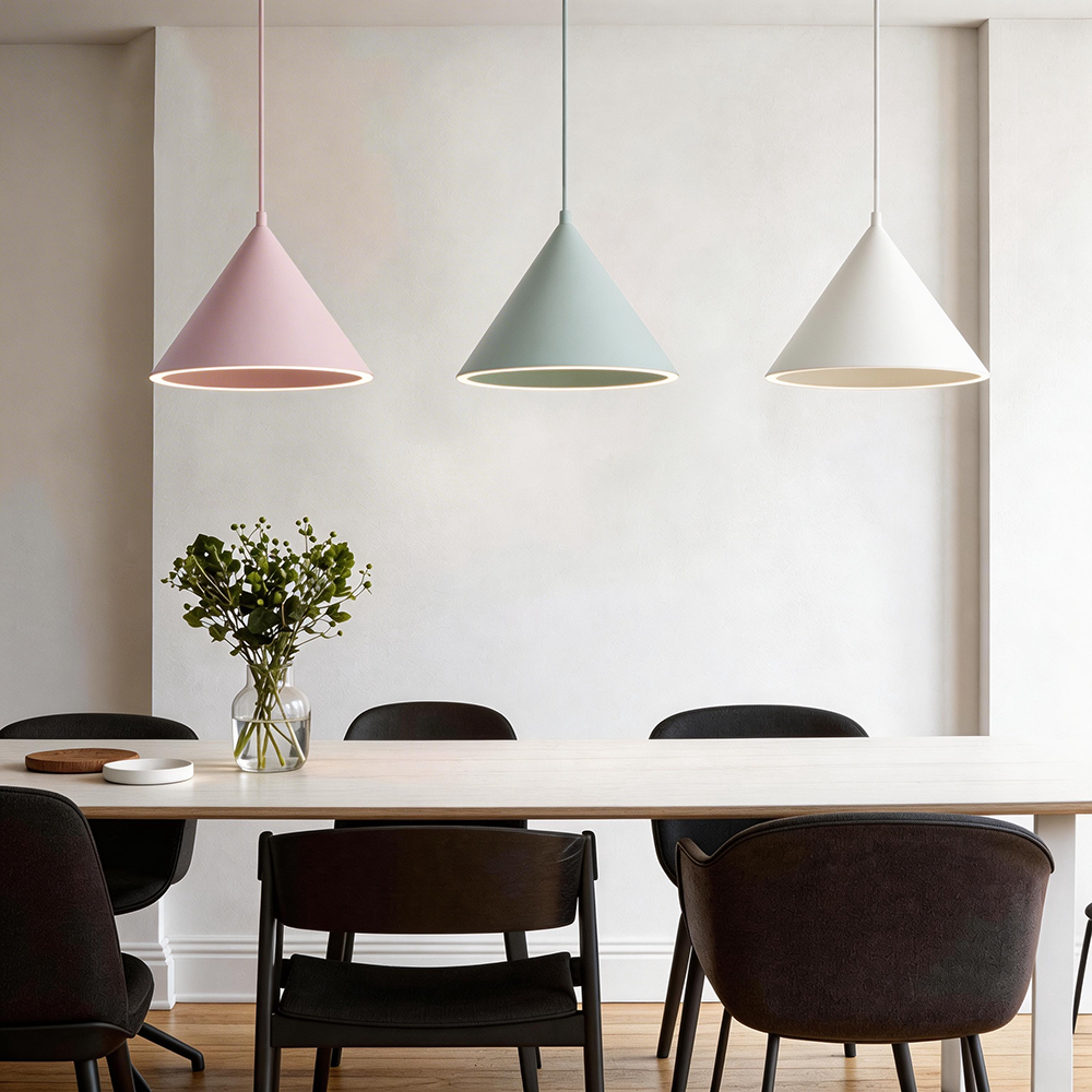 Valentina Funnel-Shape LED Pendant Light for Living Room