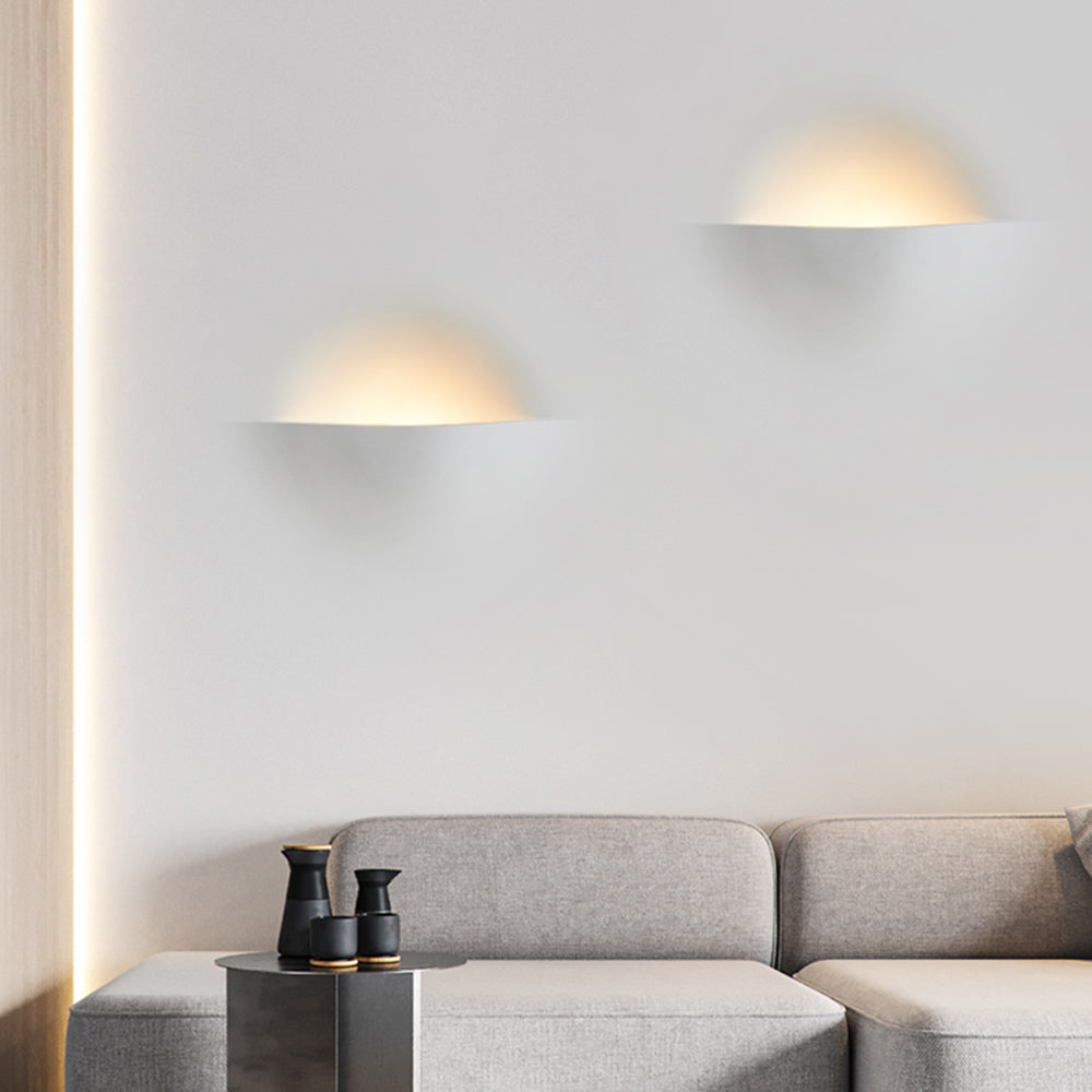 Aria Modern Recessed Plaster LED Wall Lamp