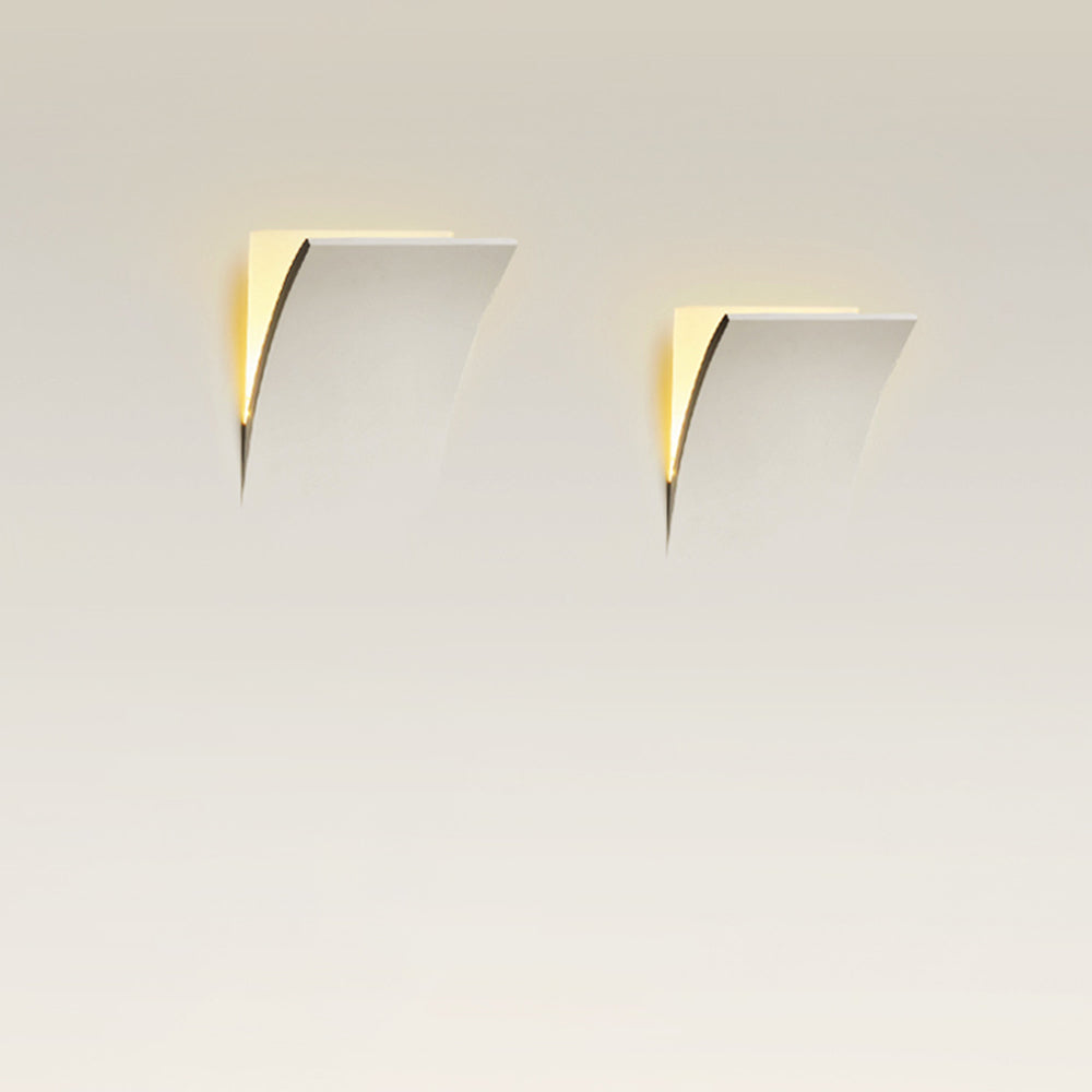 Aria Modern Recessed Plaster LED Wall Lamp