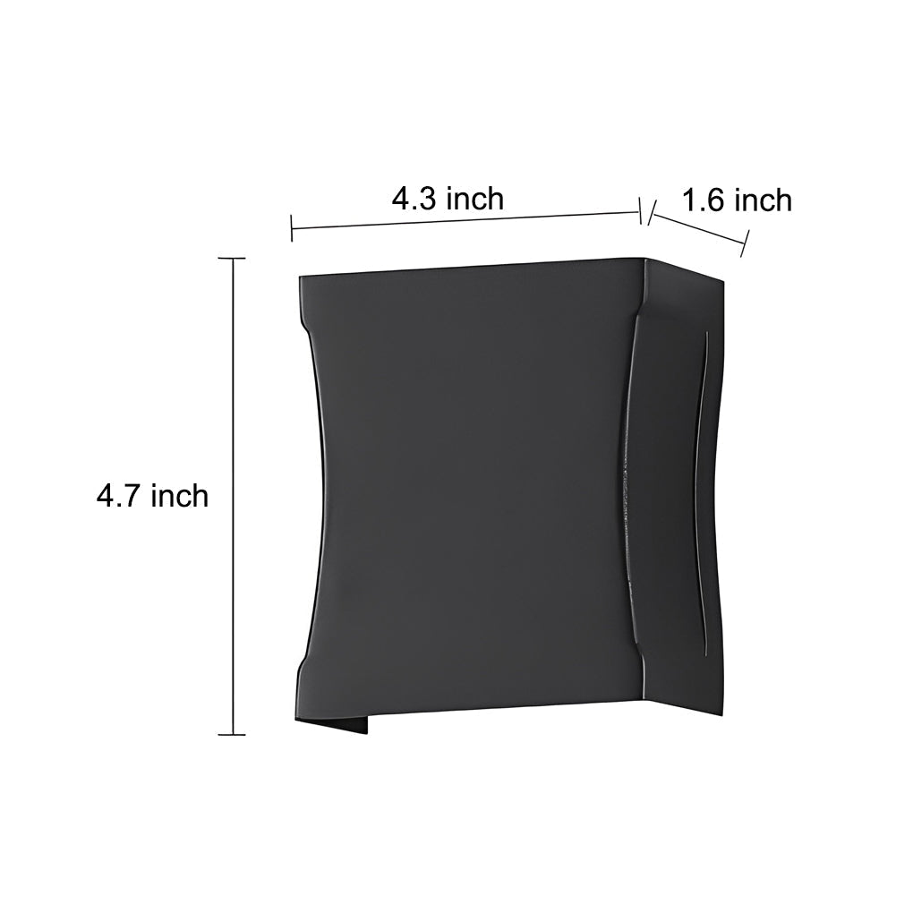 Lillin Classic Modern LED Aluminum Outdoor Wall Sconce