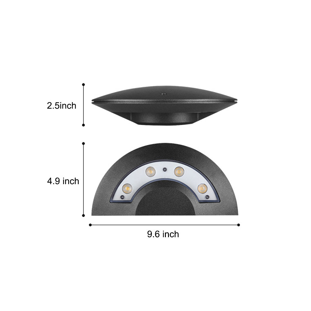 Farley Creative Elegance LED Aluminum Outdoor Wall Sconce