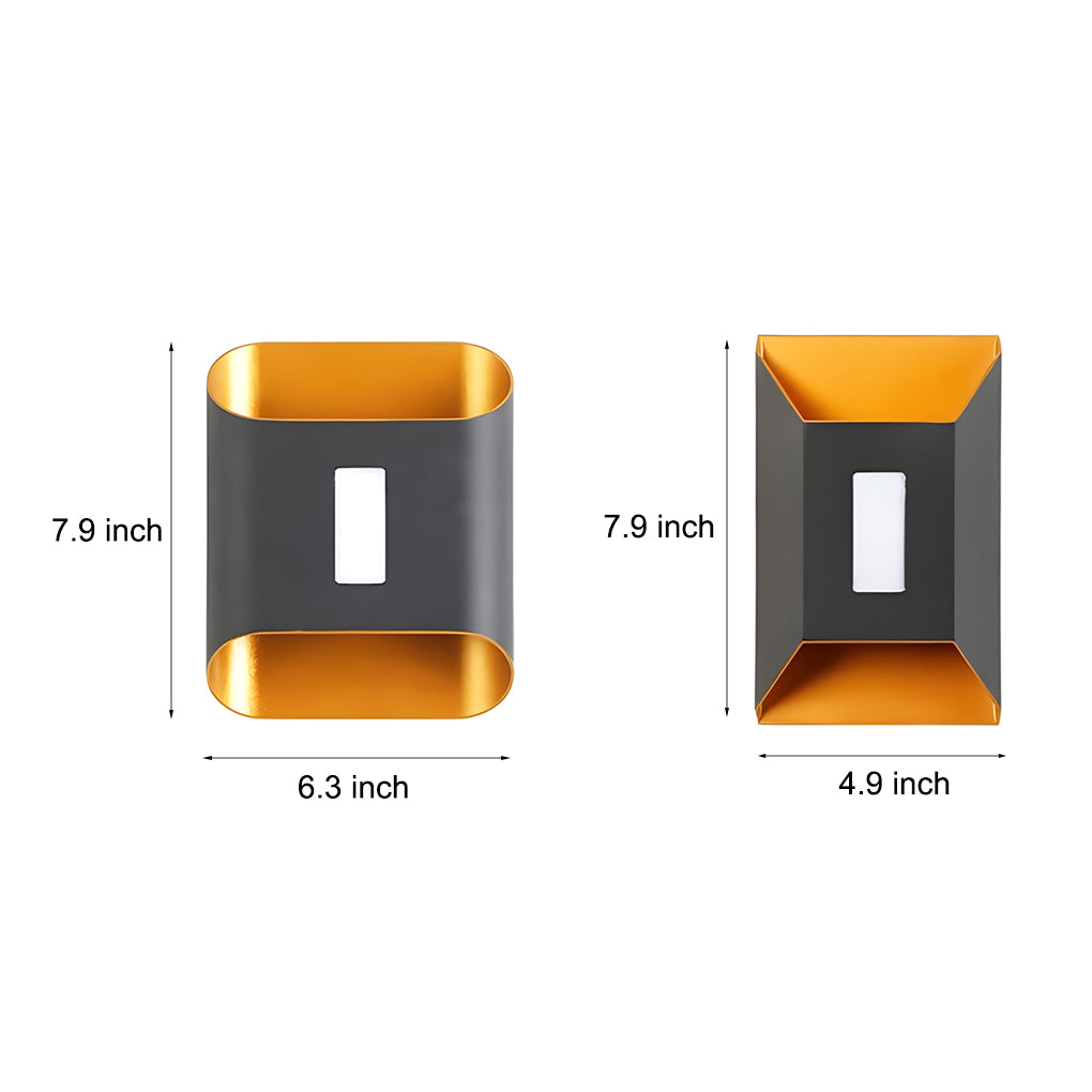 Melody Modern Minimalist Metal Sconce Wall Lamp