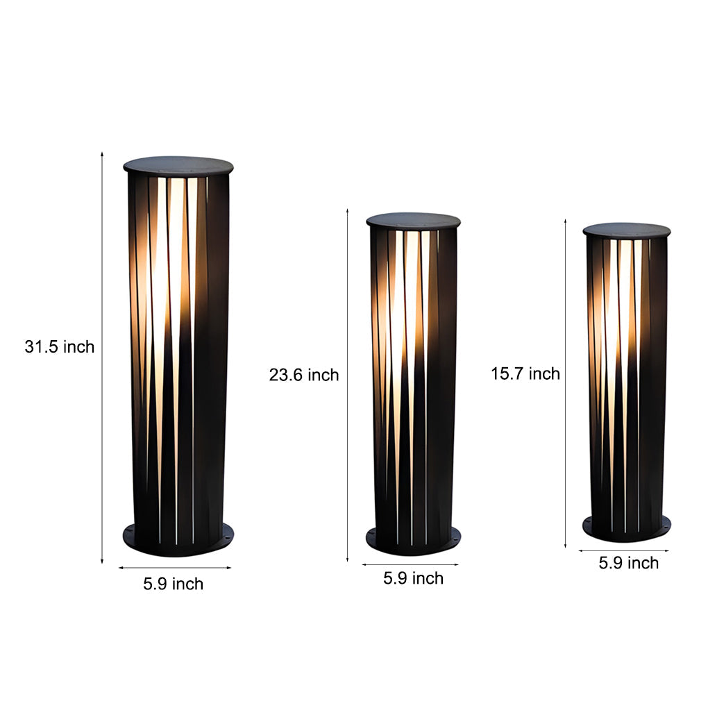 Bethany Geometric Cage LED Outdoor Pathway Lights