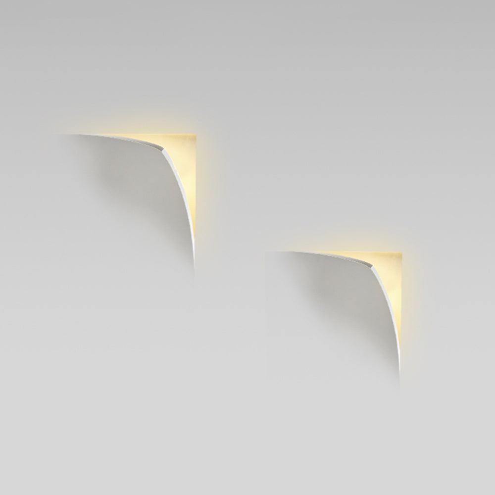 Aria Modern Recessed Plaster LED Wall Lamp