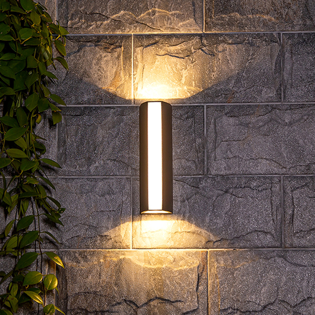 Nonfri Modern Style Aluminum Outdoor Wall Sconce