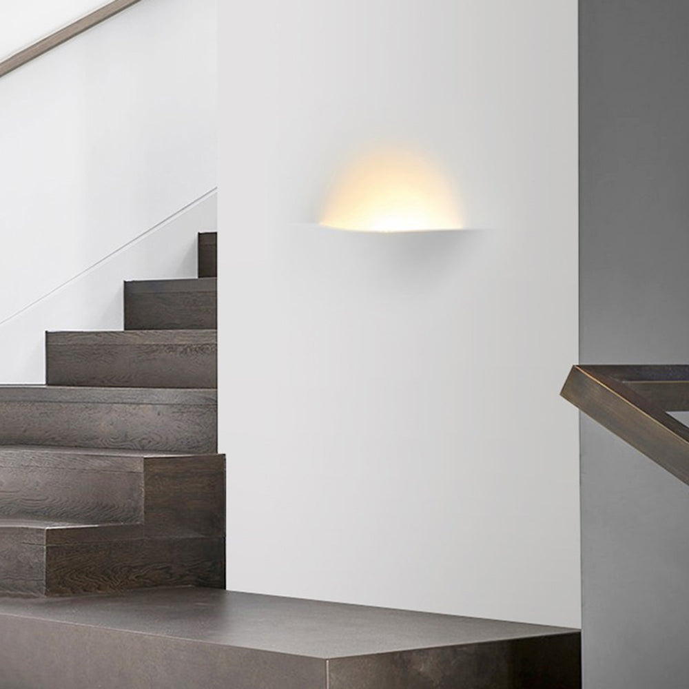 Aria Modern Recessed Plaster LED Wall Lamp