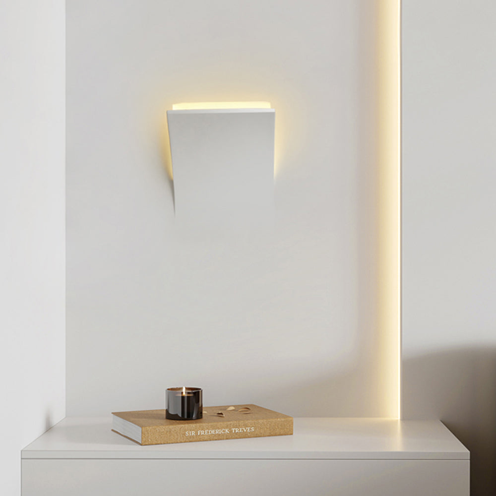 Aria Modern Recessed Plaster LED Wall Lamp