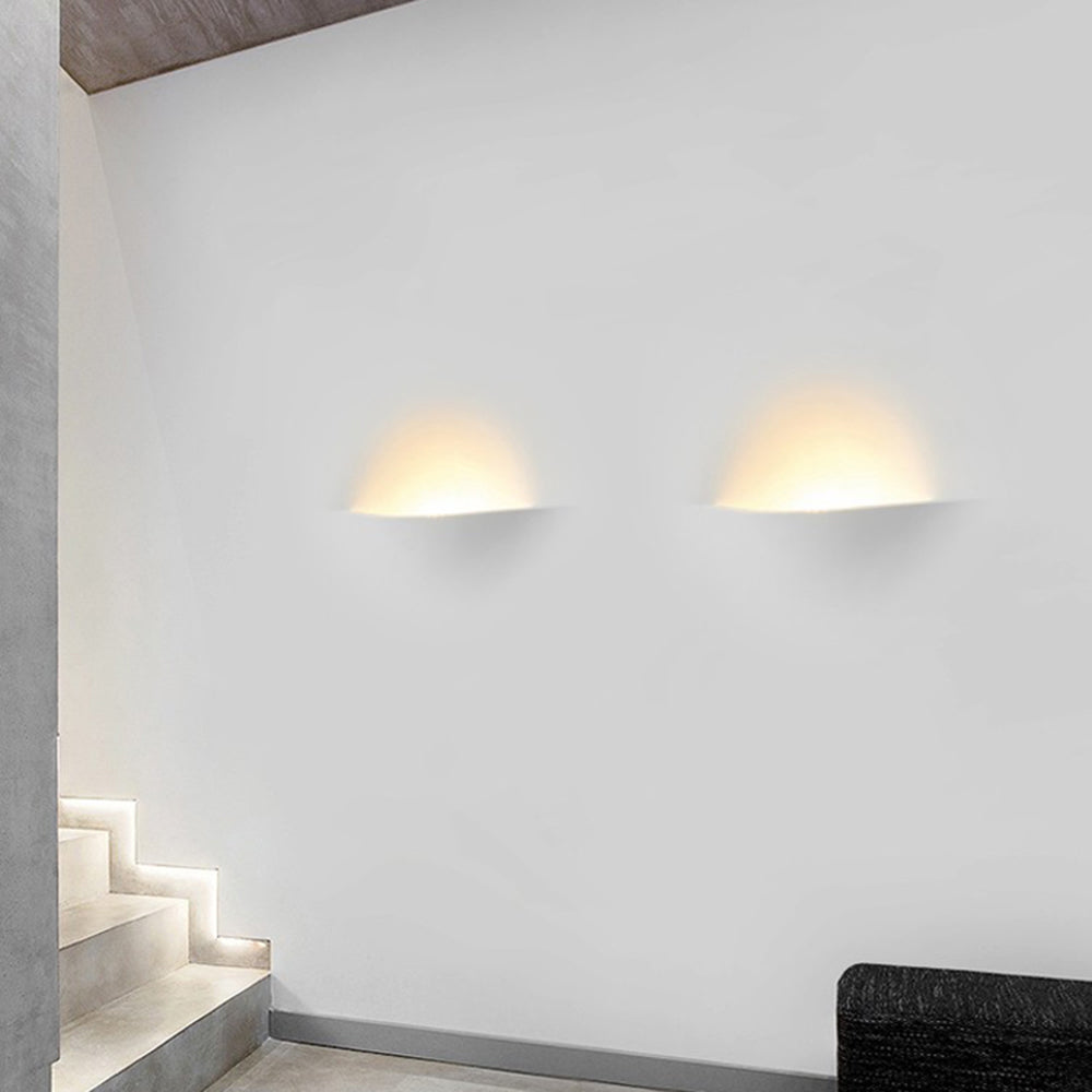 Aria Modern Recessed Plaster LED Wall Lamp