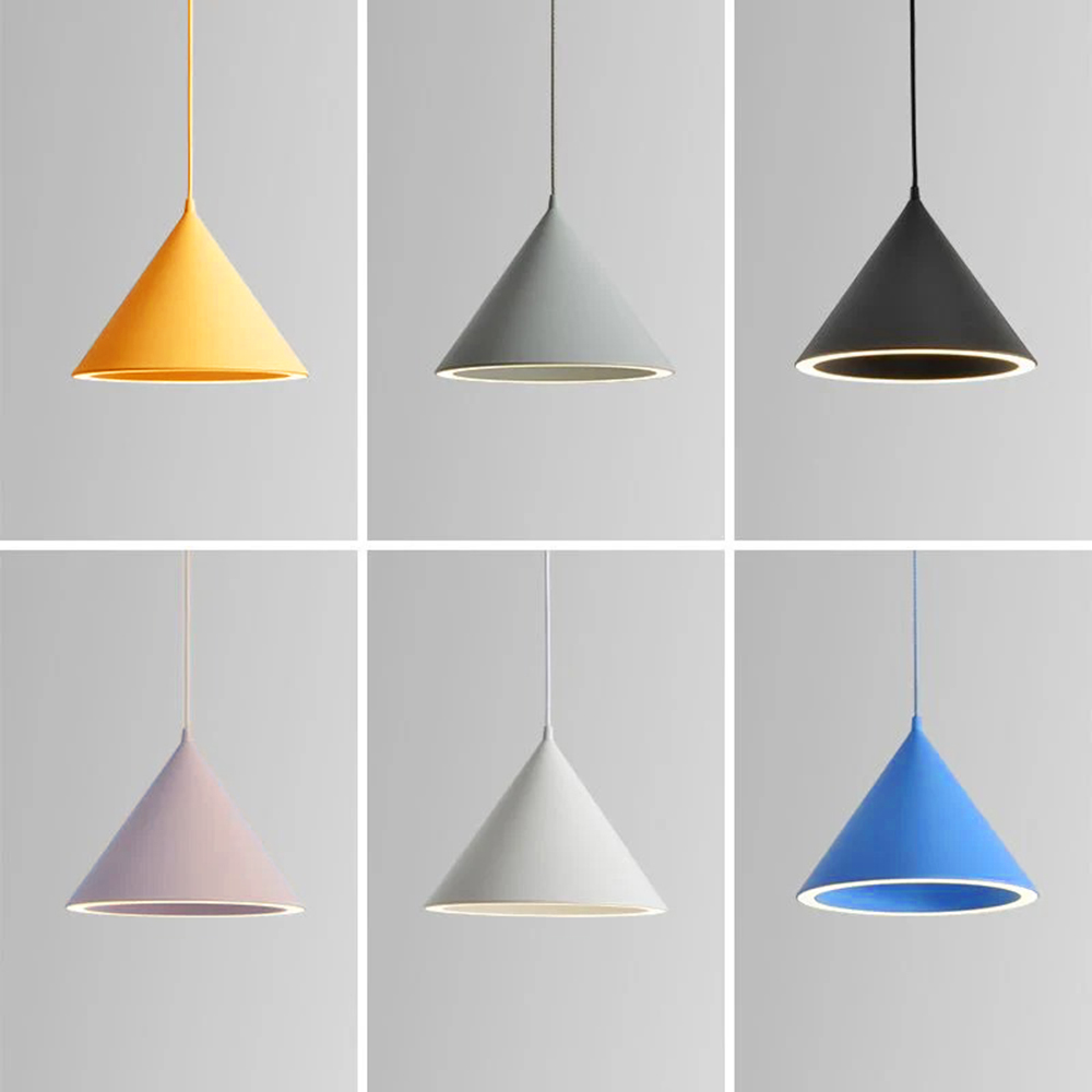 Valentina Funnel-Shape LED Pendant Light for Living Room