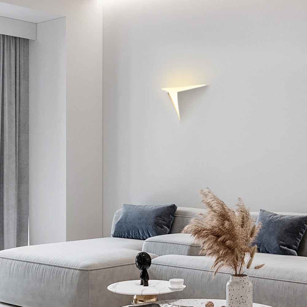 Aria Modern Recessed Plaster LED Wall Lamp