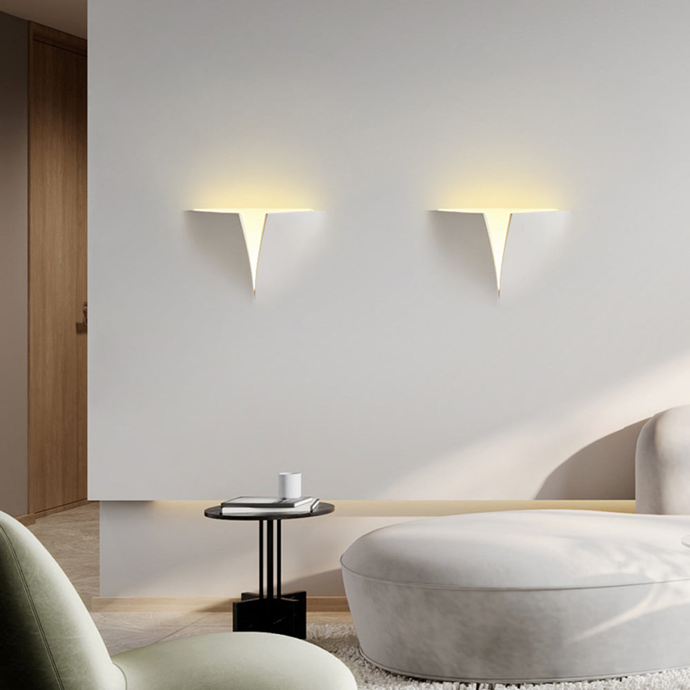 Aria Modern Recessed Plaster LED Wall Lamp