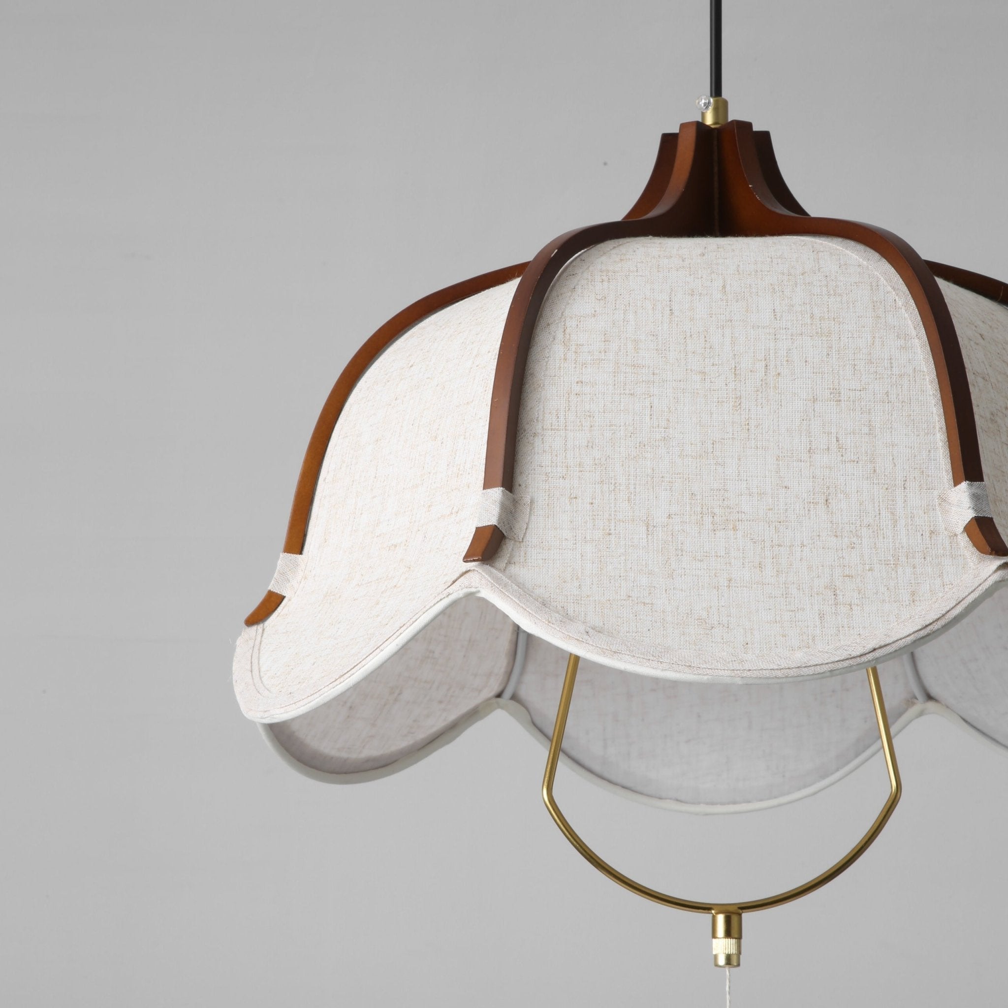 Serisia Pendant Lamp Lantern Modern Fabric