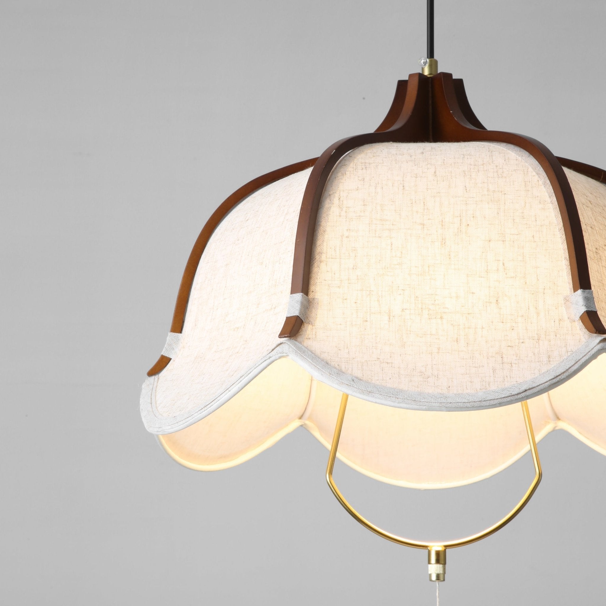 Serisia Pendant Lamp Lantern Modern Fabric