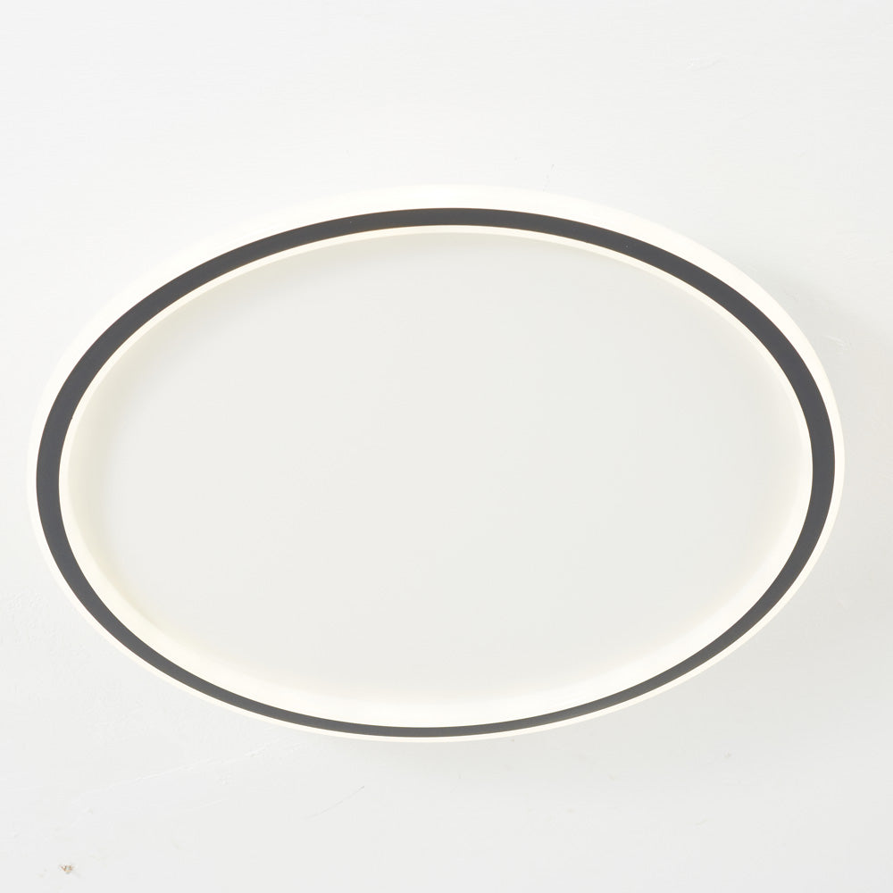 Arisha Flush Mount Ceiling Light Modern LED Round Hollow