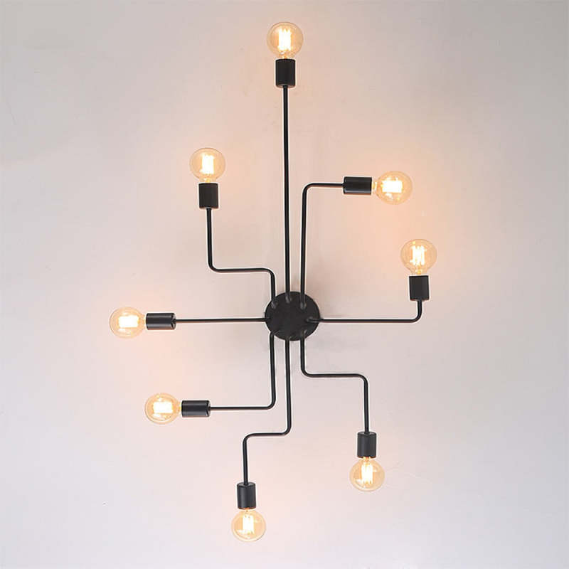 Epoch Modern Minimalist Industrial Flush Mount Ceiling Light
