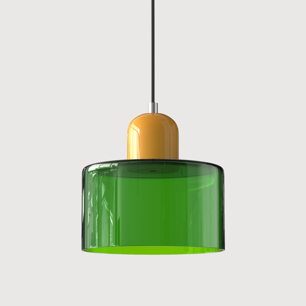 Valentina Modern Glass Kitchen Island Pendant Light