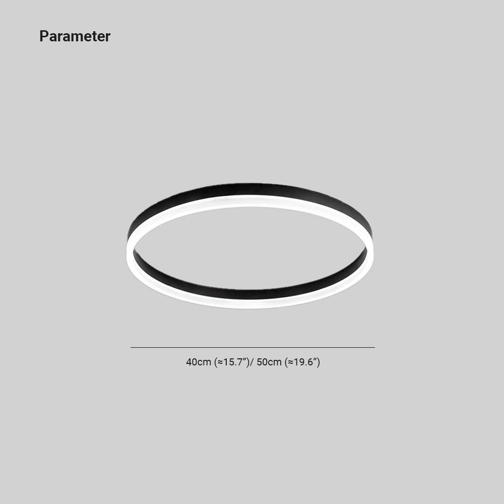 Arisha Modern Flush Mount Ceiling Light Ring