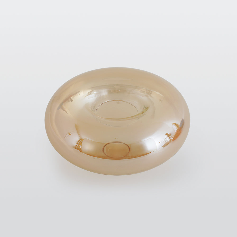 Arisha Industrial Art Deco Globe Flush Mount Ceiling Light
