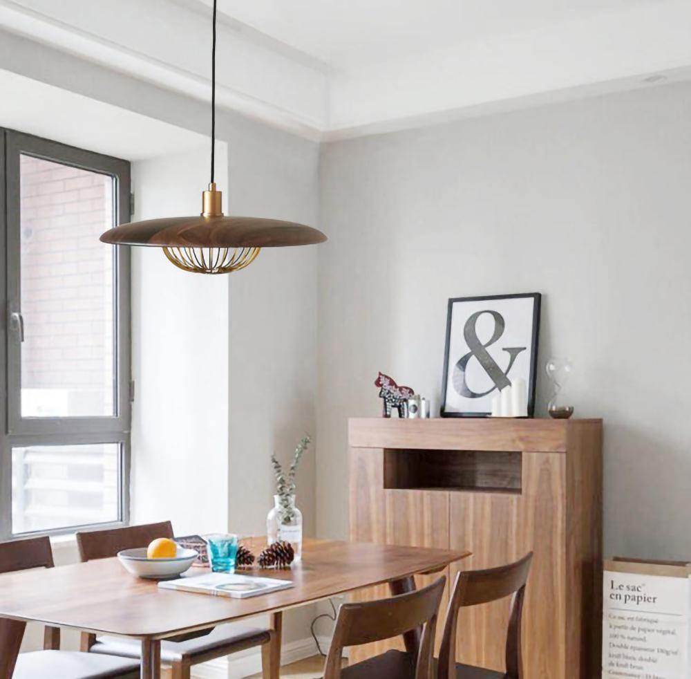 Rinoira Wood Retro Vintage Pendant Lamp
