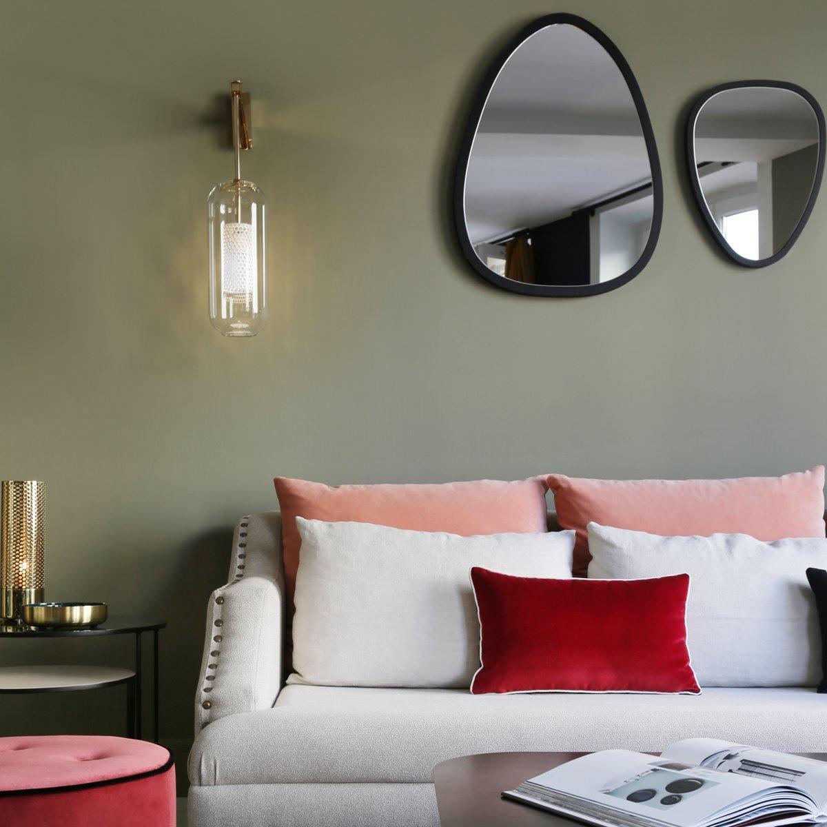 Eirinette Premium Nordic Art Glass Wall Lamp