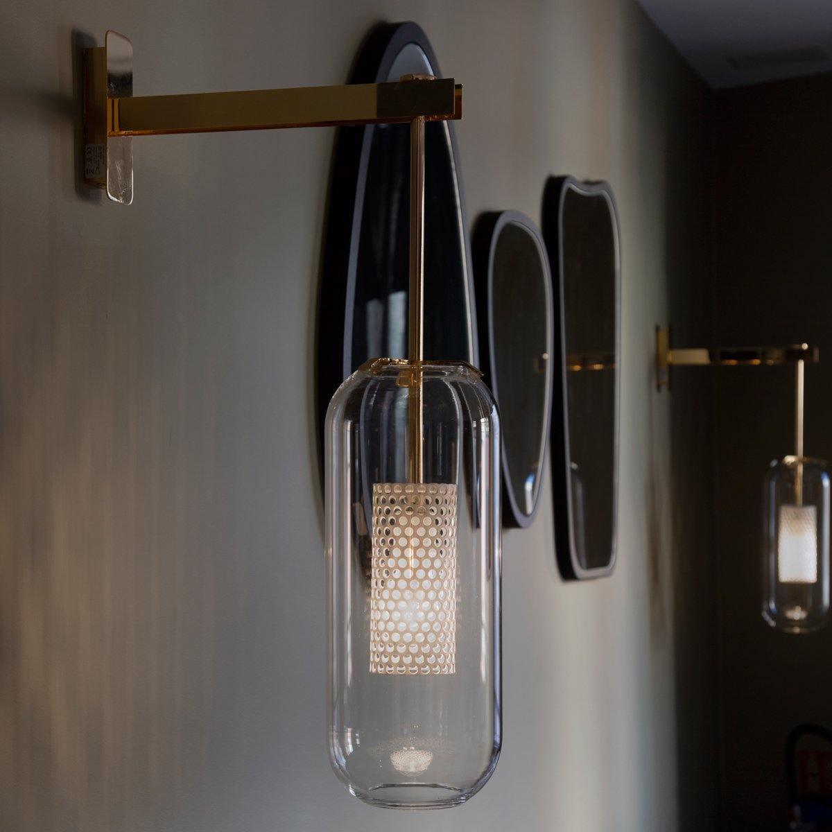 Eirinette Premium Nordic Art Glass Wall Lamp