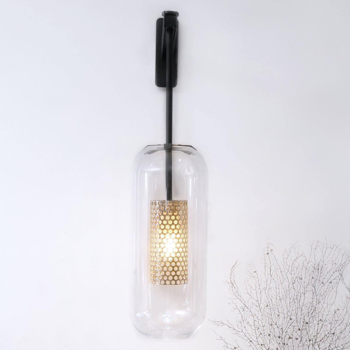 Eirinette Premium Nordic Art Glass Wall Lamp