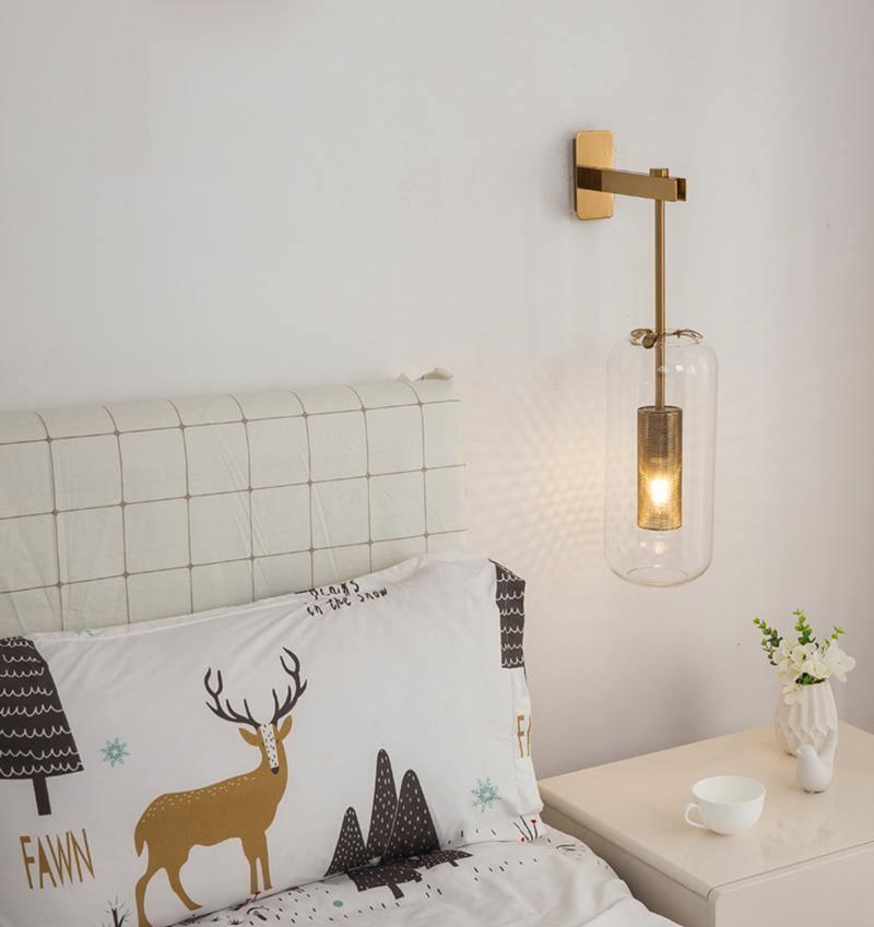Eirinette Premium Nordic Art Glass Wall Lamp