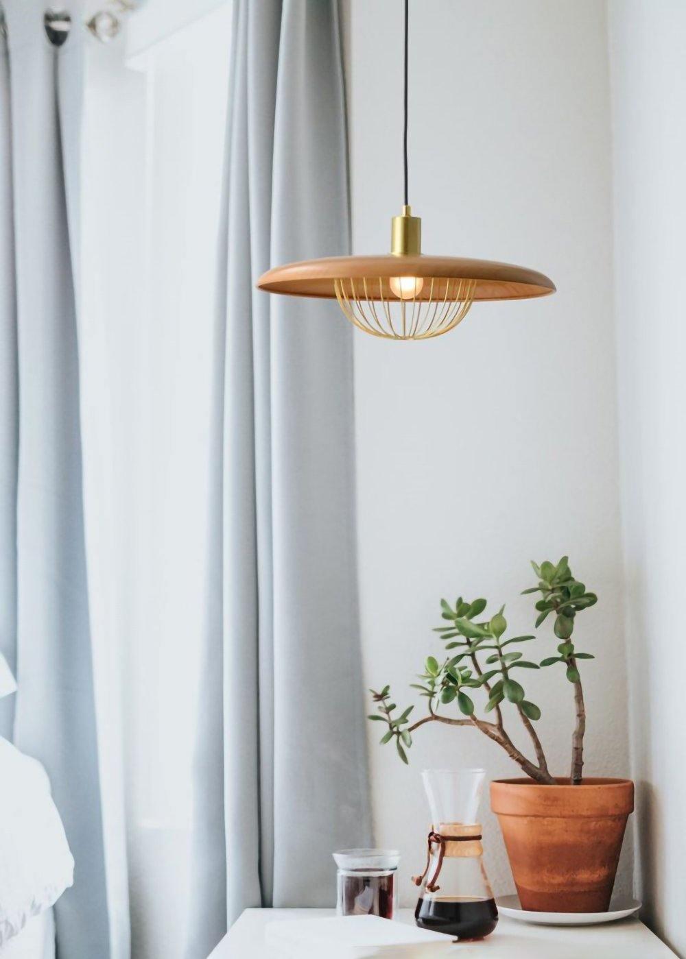Rinoira Wood Retro Vintage Pendant Lamp