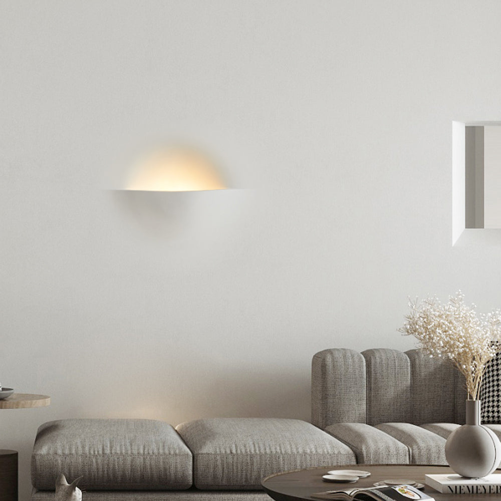 Aria Modern Recessed Plaster LED Wall Lamp