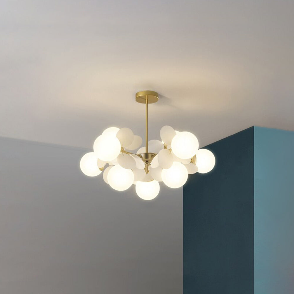 Aria Multicolored Flower Branch Chandelier Living Room