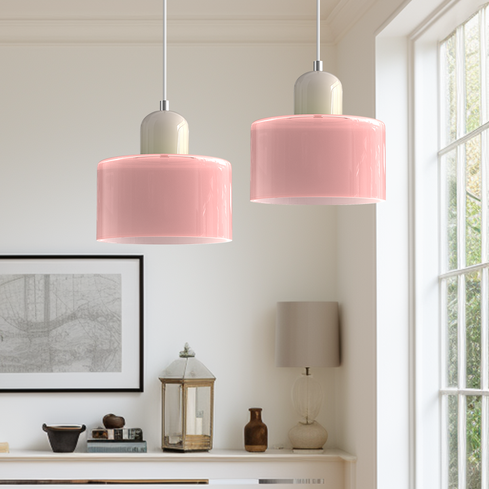 Valentina Modern Glass Kitchen Island Pendant Light