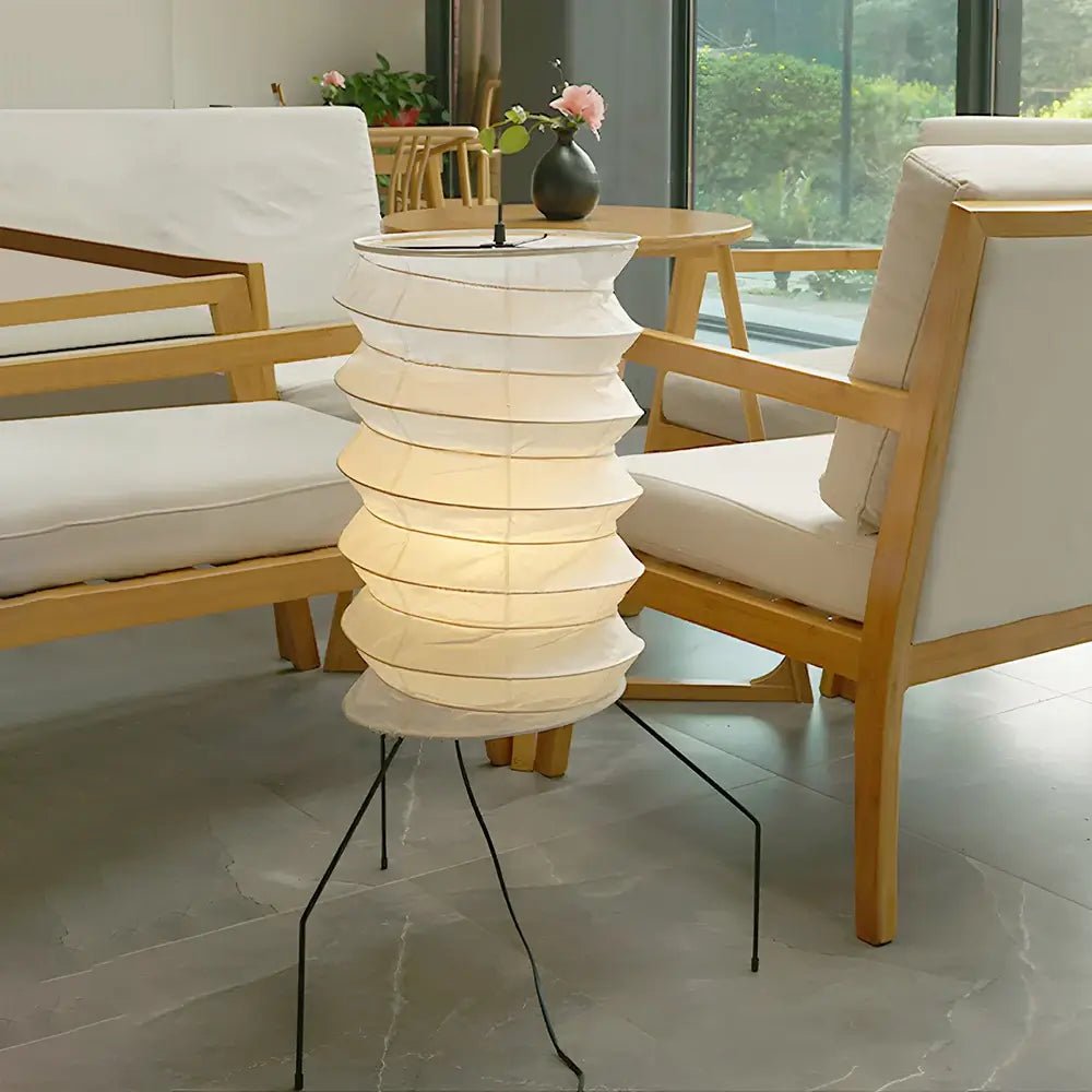 Felrn Minimalist Rice Paper Floor Lamp