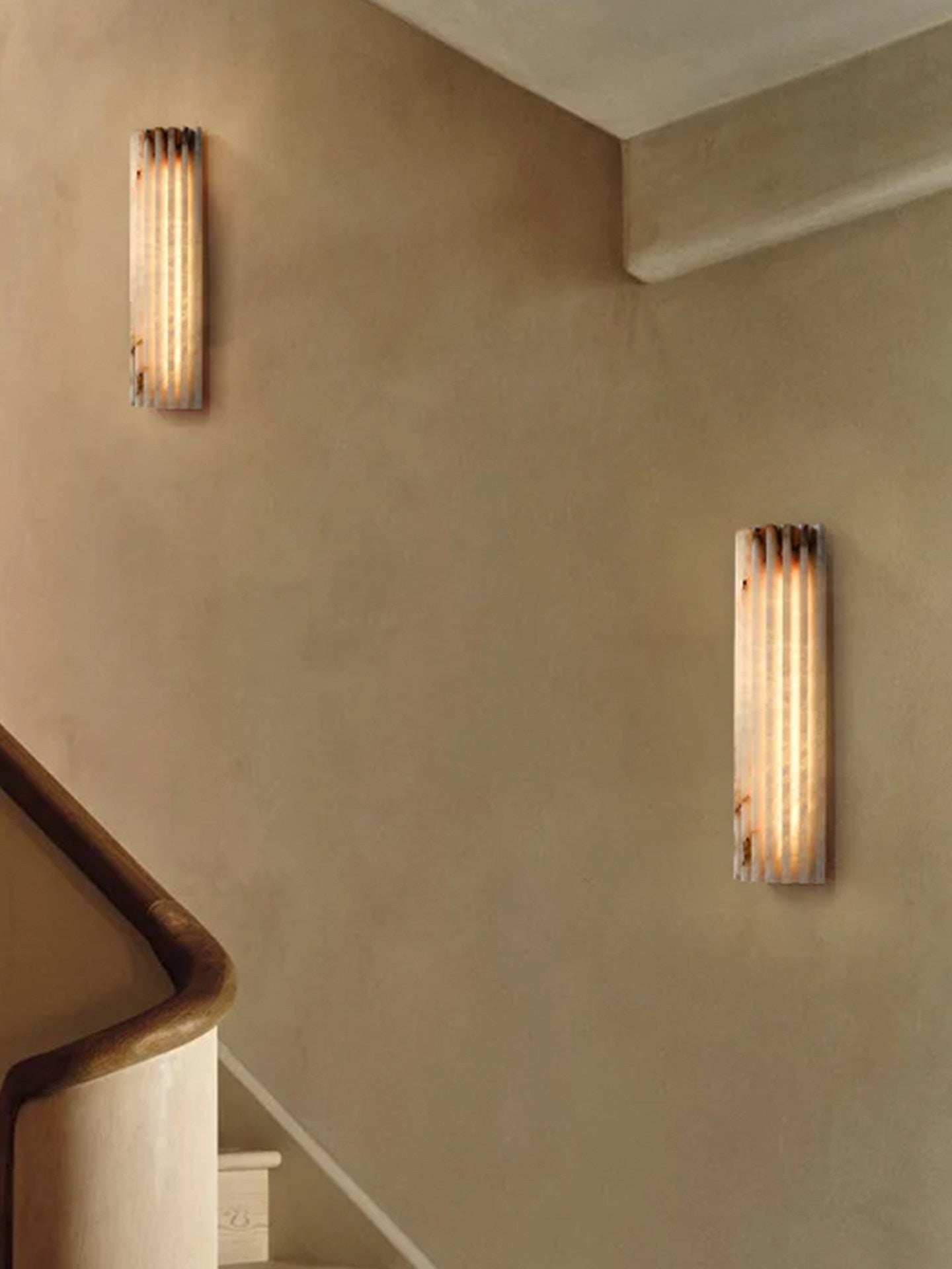 Willowfield Alabaster Indoor Wall Light