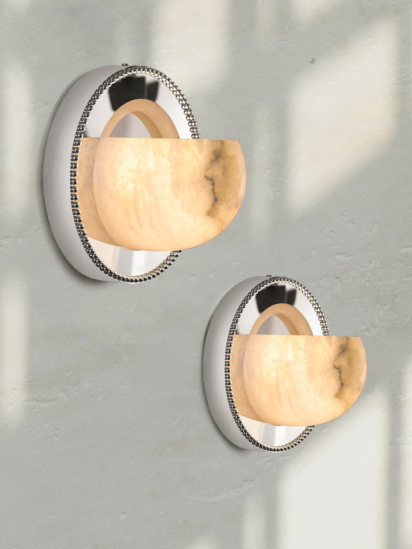 Albarelia Pearl Alabaster Wall Light