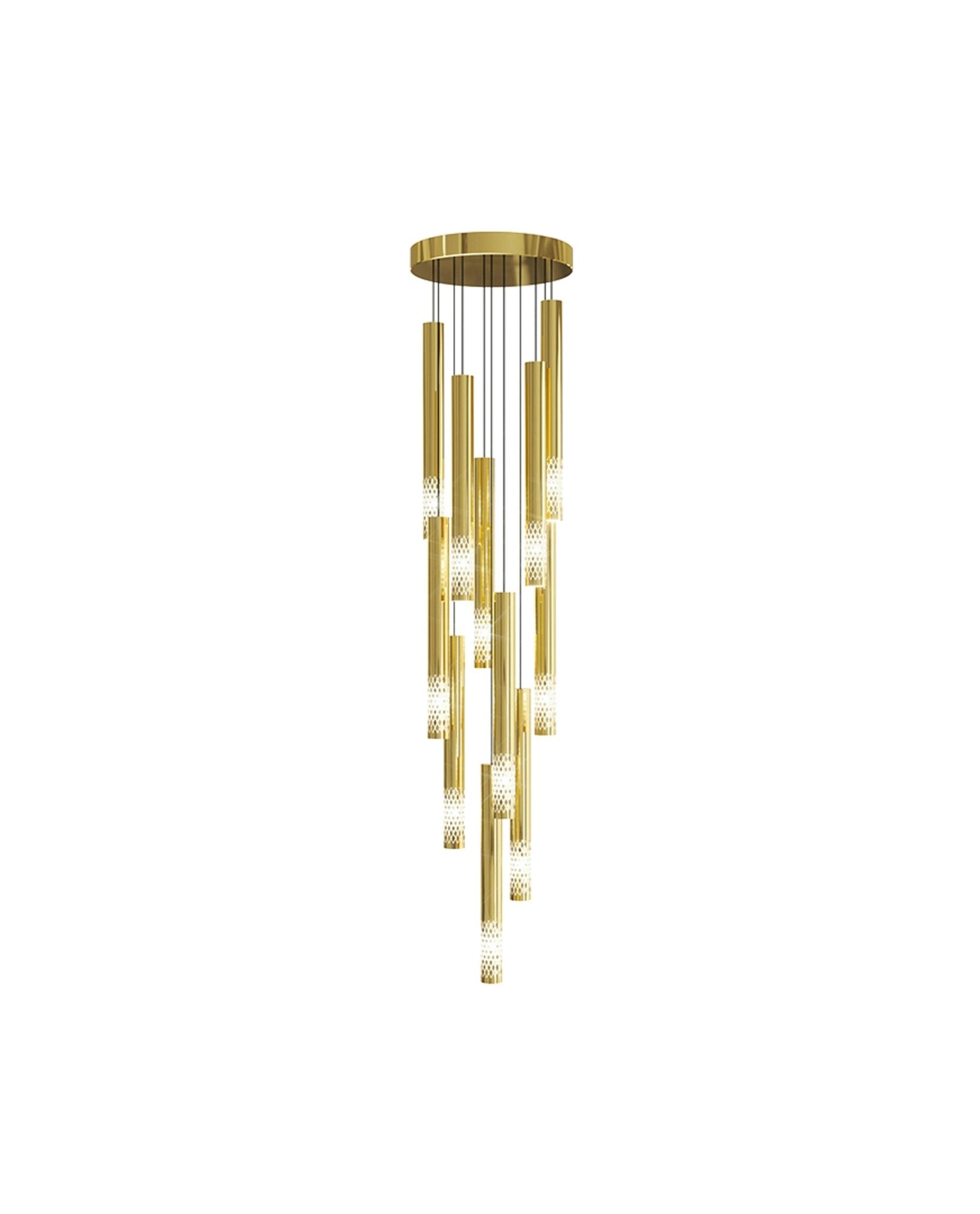 Rivinian Orchestral Cascade Chandelier