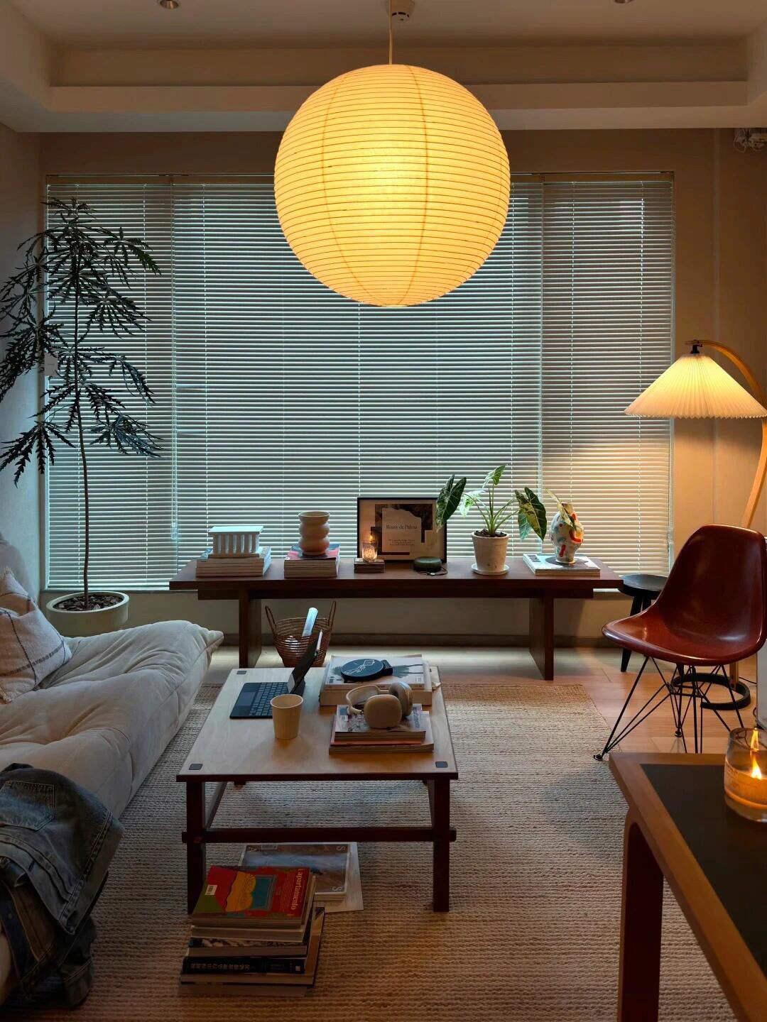 Lunerelle Pendant Lamp Paper for Living Room