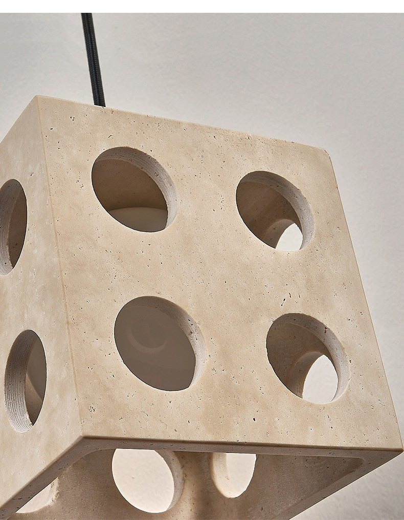 Daxen Travertine Pendant Light
