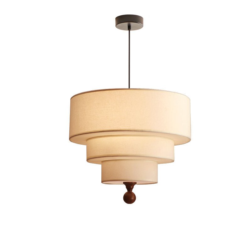 Calderin Tiered Fabric Pendant Light
