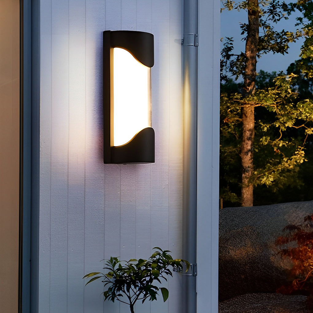 Linette Creative LED Modern Aluminum Outdoor Wall Lamp