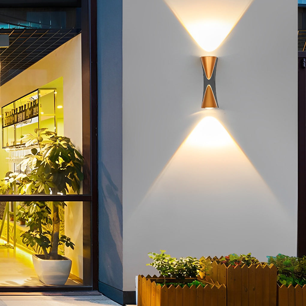Salme Creative LED Modern Aluminum Outdoor Wall Lamp