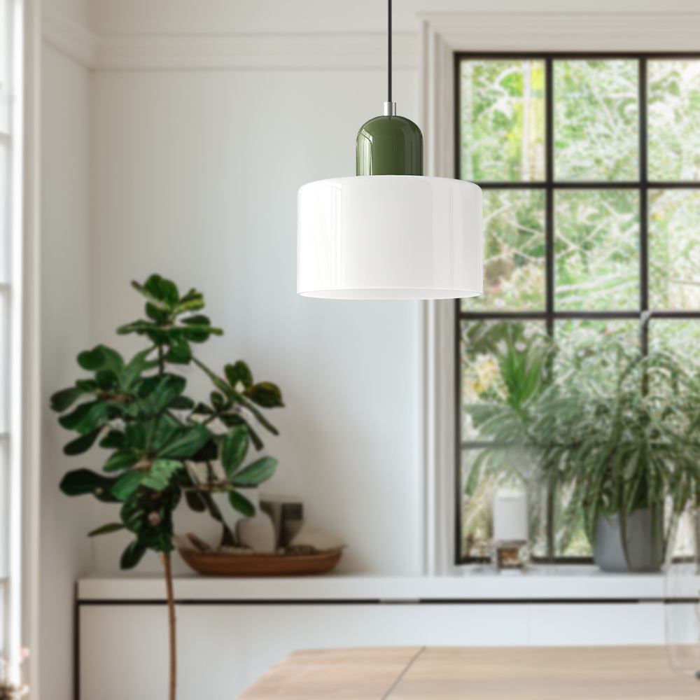 Valentina Modern Glass Kitchen Island Pendant Light