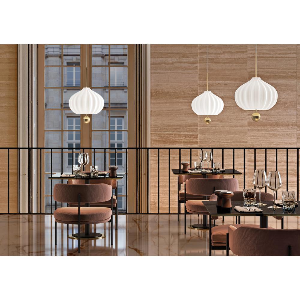 Pivh Vintage Brass Suspension Lamp