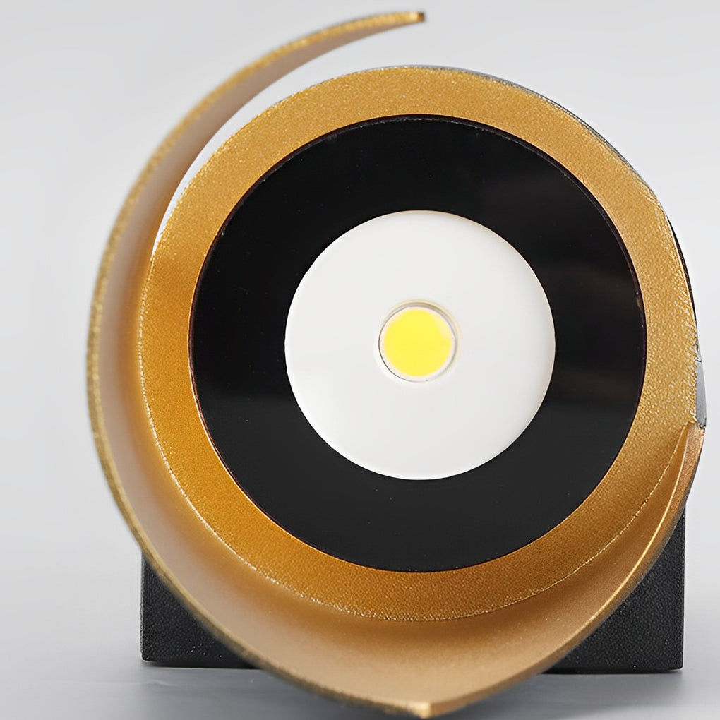 Wever Spiral Aluminum Outdoor Wall Mounted Light